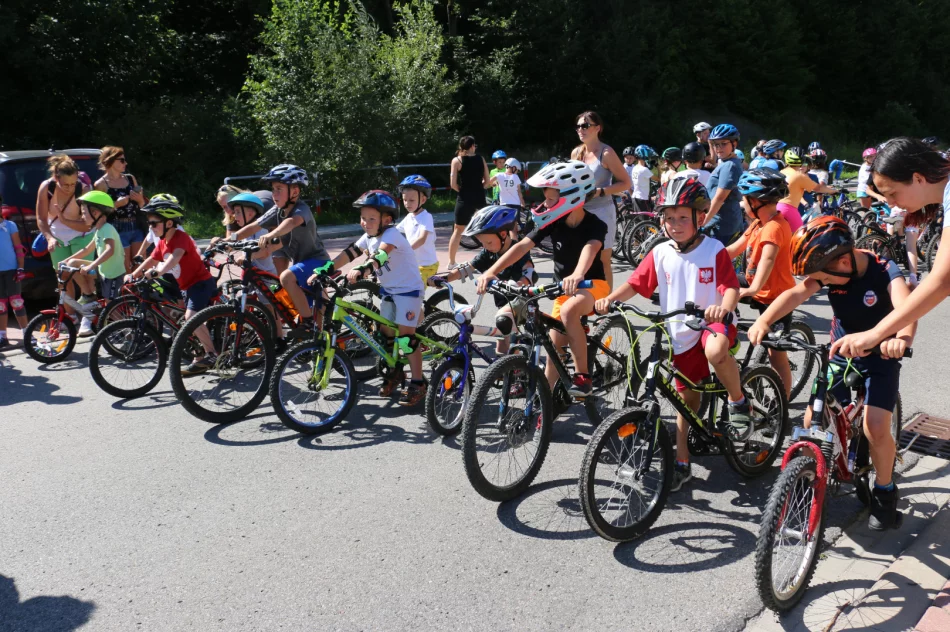 Mini Wyścig Henryka Łasaka zgromadził 100 młodych kolarzy - zdjęcie 15