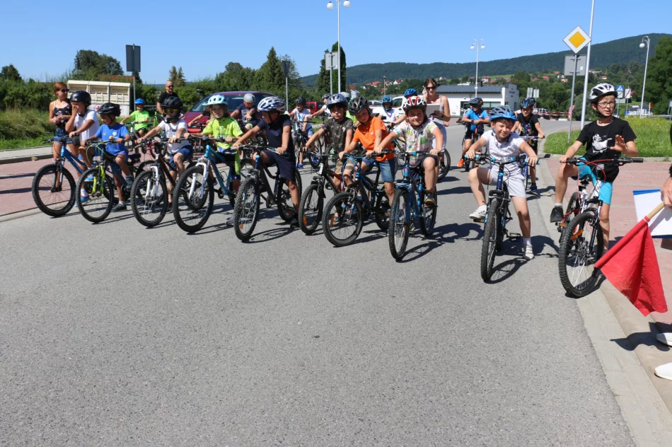 Mini Wyścig Henryka Łasaka zgromadził 100 młodych kolarzy - zdjęcie 16
