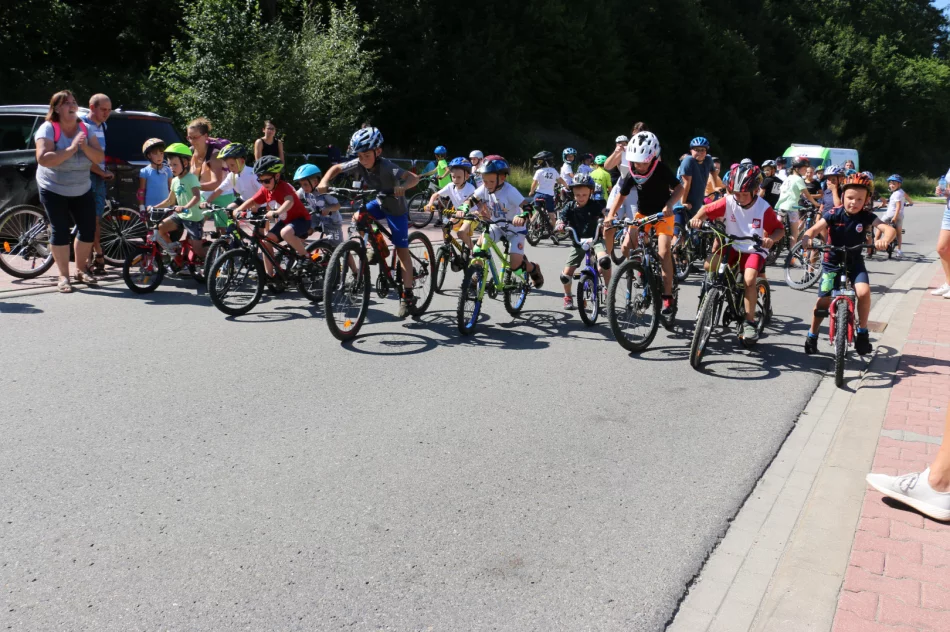 Mini Wyścig Henryka Łasaka zgromadził 100 młodych kolarzy - zdjęcie 17