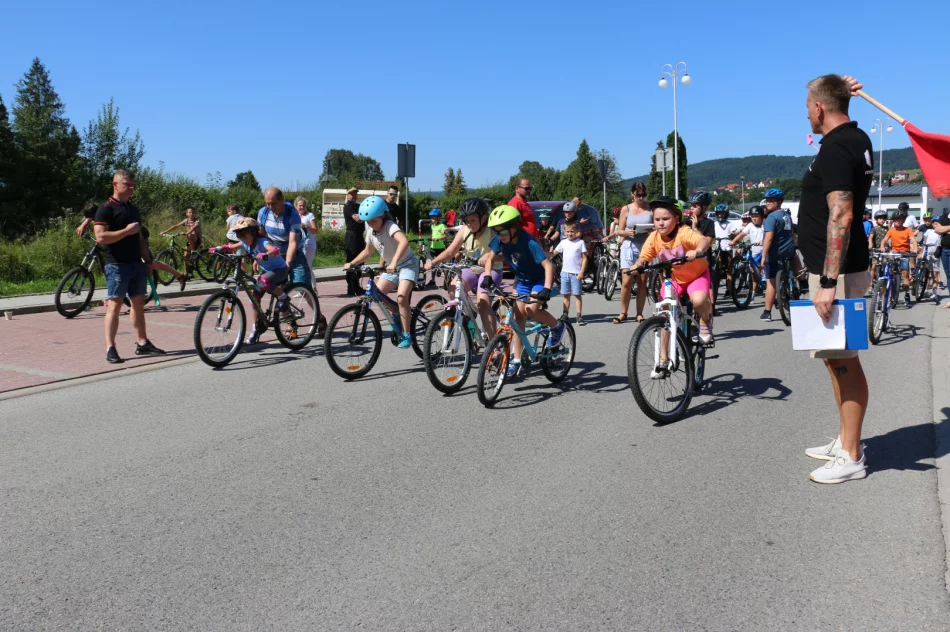 Mini Wyścig Henryka Łasaka zgromadził 100 młodych kolarzy - zdjęcie 18