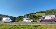 Wypadek skończył się obrażeniami i mandatem  - zdjęcie 2