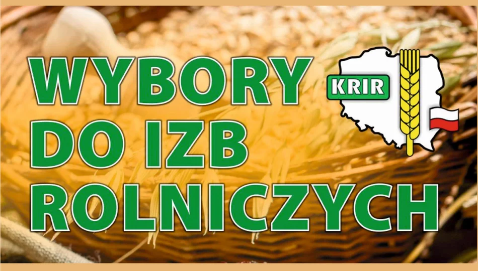 Wybory do izb rolniczych 2023 – powołanie OKW - zdjęcie 1