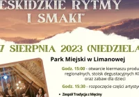  X Festiwal Kultury Beskidu Wyspowego "Beskidzkie Rytmy i Smaki" - 27 sierpnia zapraszamy do Parku Miejskiego w Limanowej - zdjęcie główne