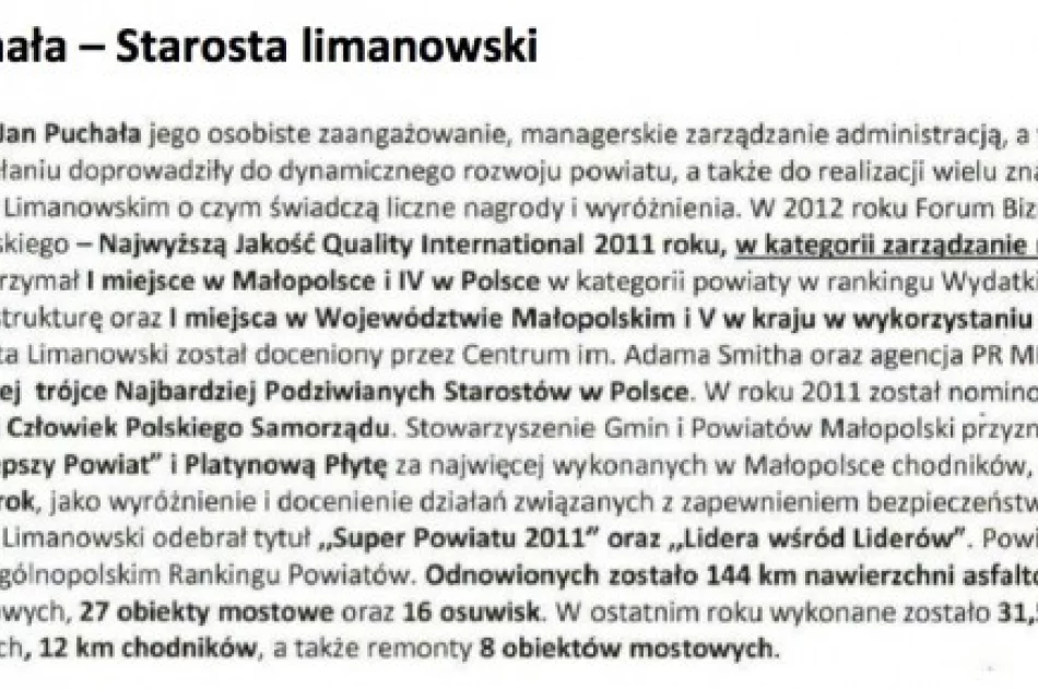 Starosta Człowiekiem Roku 2012 - zdjęcie 3