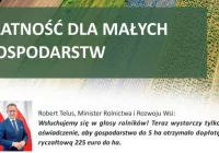 PŁATNOŚĆ DLA MAŁYCH GOSPODARSTW ZAMIAST PŁATNOŚCI BEZPOŚREDNICH - zdjęcie główne
