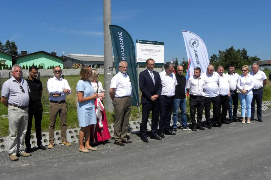 Wiceminister na otwarciu drogi - zdjęcie 4