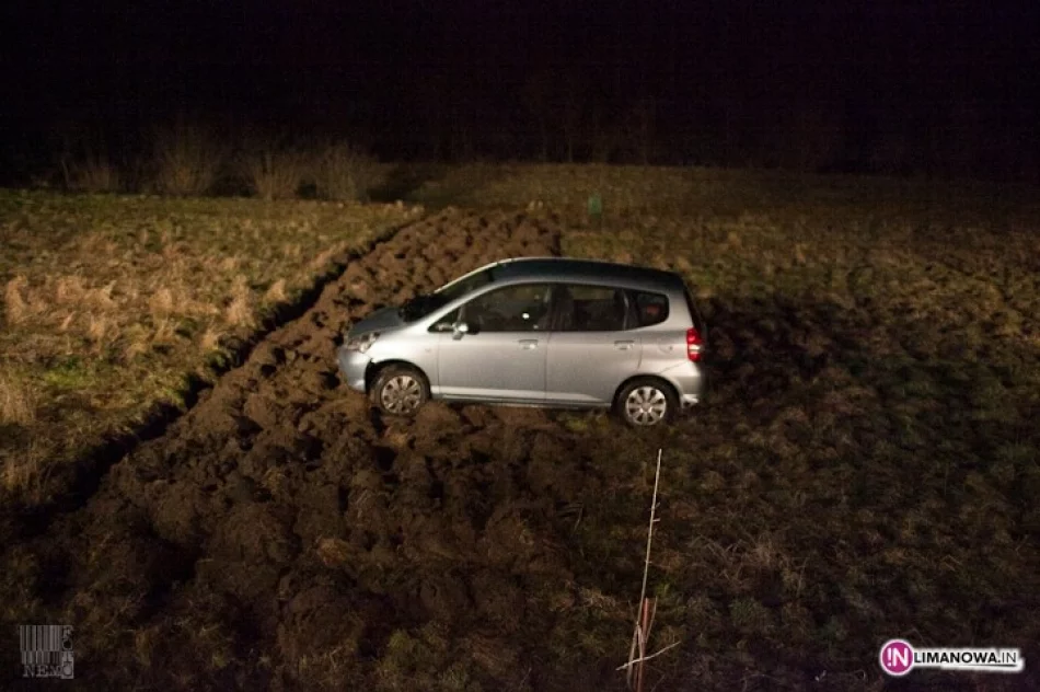 Dwa wypadki, a na drodze lód - zdjęcie 4