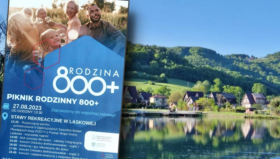 Będzie "Piknik Rodzina 800 Plus" w powiecie limanowskim - zdjęcie 1