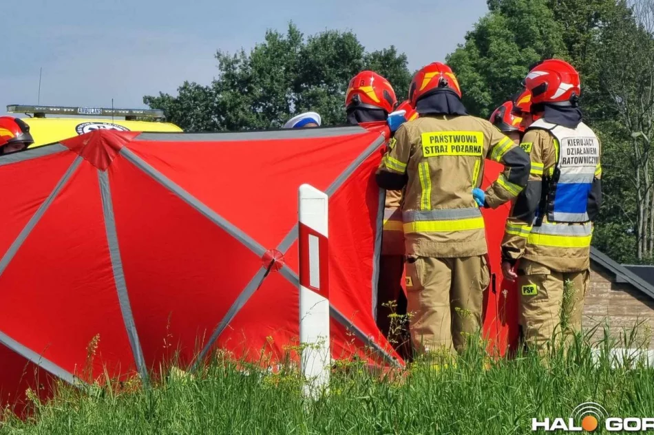 Śmiertelny wypadek na DK 28 w Gorlicach. Koniec utrudnień - zdjęcie 3