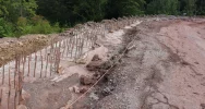 Postępują prace nad stabilizacją osuwiska przy ul. Paderewskiego - zdjęcie 3