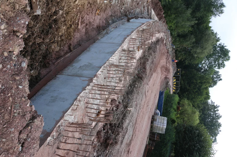Postępują prace nad stabilizacją osuwiska przy ul. Paderewskiego - zdjęcie 7