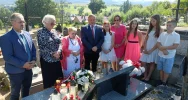 Uroczystość patriotyczna przy grobie porucznika Jana Wróbla - zdjęcie 4