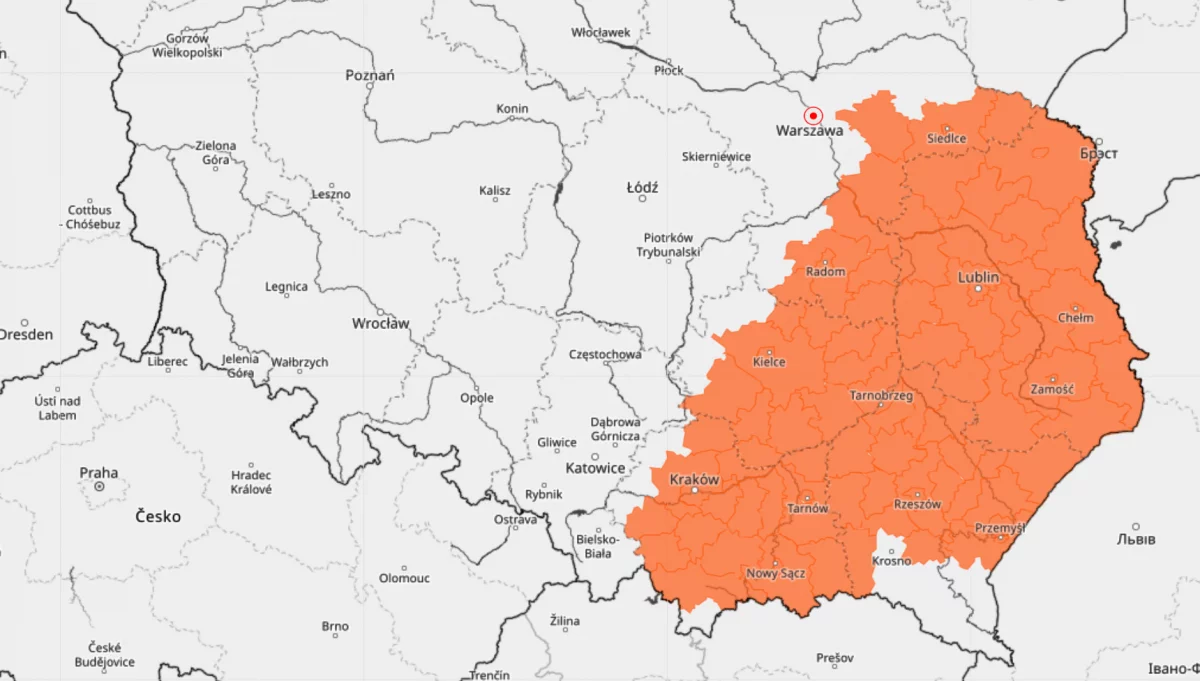 Alert IMiGW dotyczący upałów