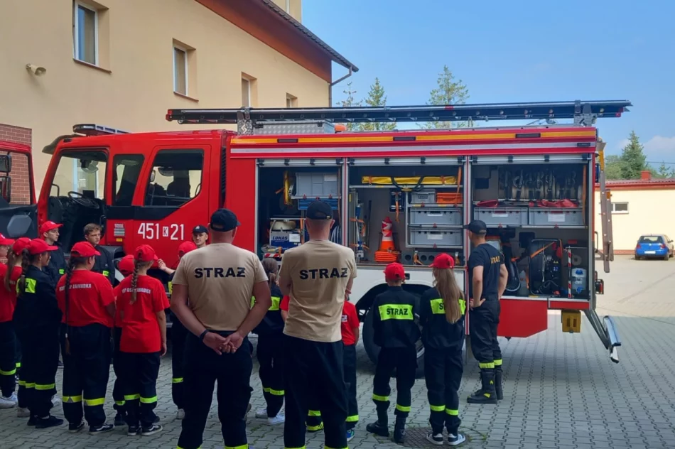 Poznali pracę strażaków - zdjęcie 20