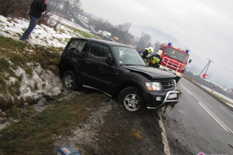 Wypadek straży. Poszkodowana komendant - zdjęcie 4
