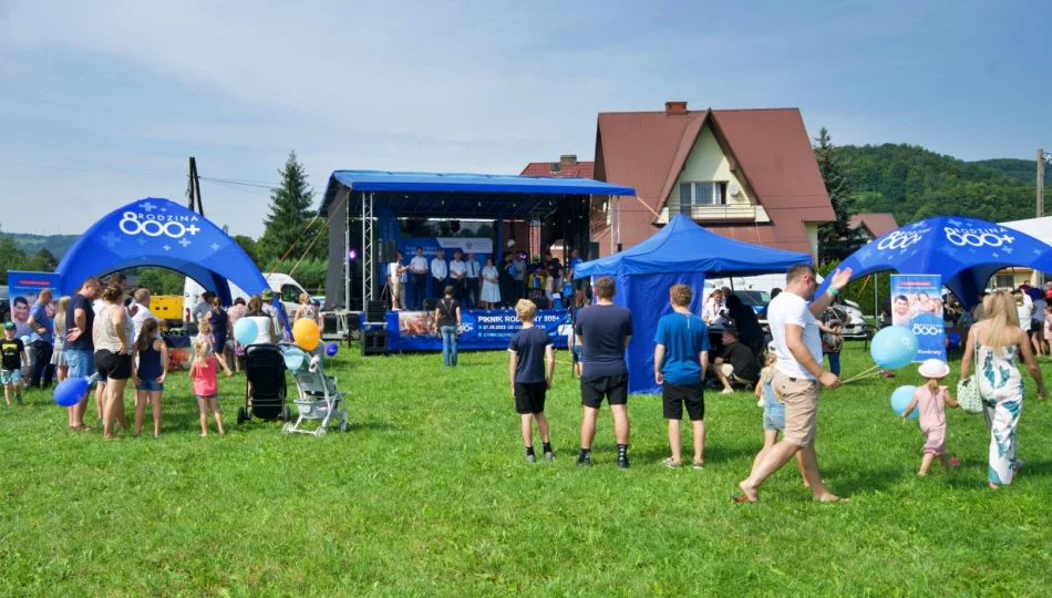 Piknik 800+ w Laskowej - zdjęcie 1