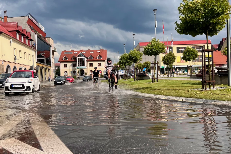 Rynek w Limanowej zalany - kolejny już raz  - zdjęcie 18