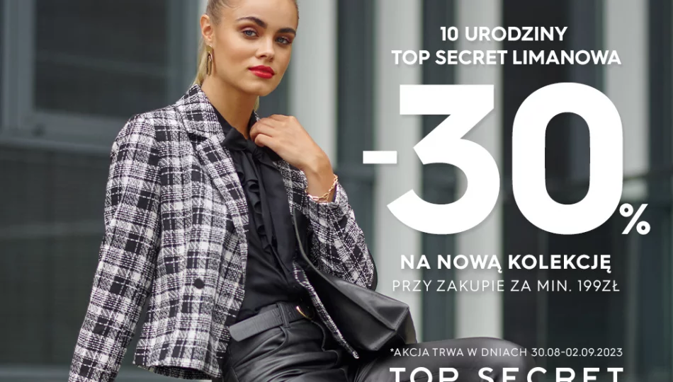 Świętuj z nami 10. urodziny Top Secret w Limanowej! - zdjęcie 1