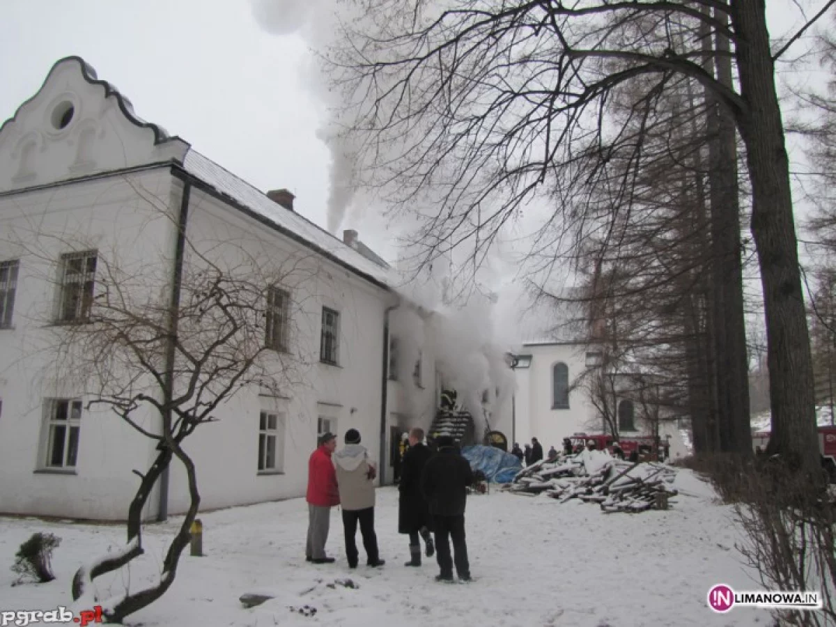 Pożar w klasztorze. 300 tys. zł strat