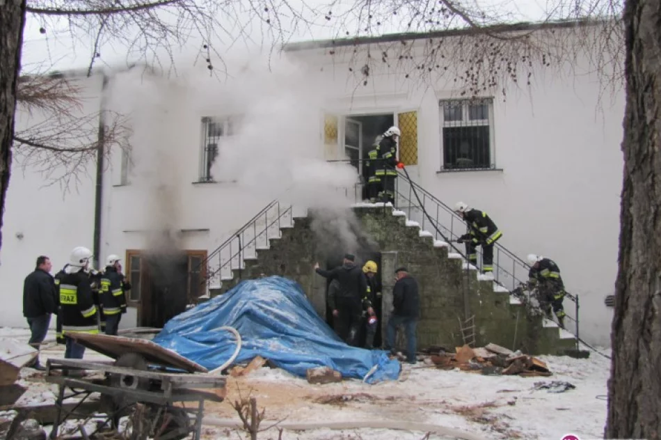 Pożar w klasztorze. 300 tys. zł strat - zdjęcie 2