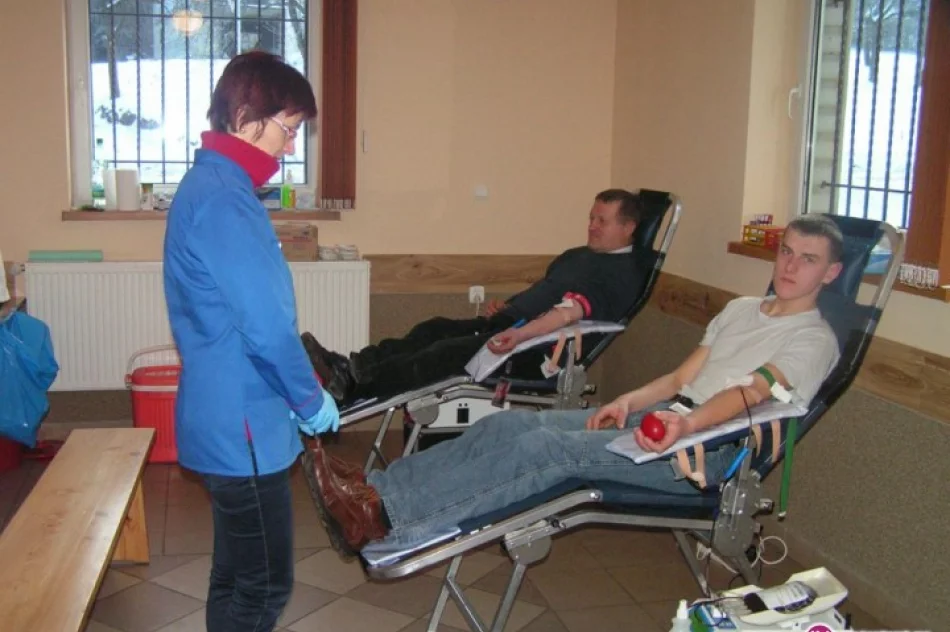 Strażacy i ich bliscy oddawali krew - zdjęcie 3