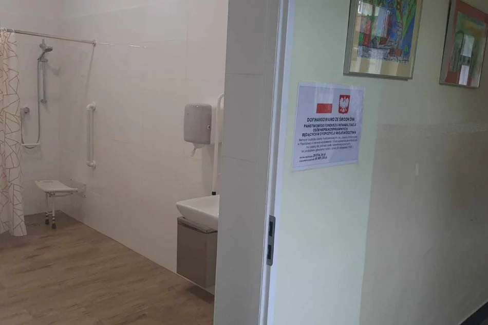 Likwidacja barier architektonicznych w Szkole Podstawowej w Pisarzowej - zdjęcie 18