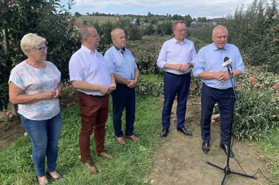 Nawałnica zniszczyła sady - straty są ogromne. Rolnicy zrozpaczeni - zdjęcie 18