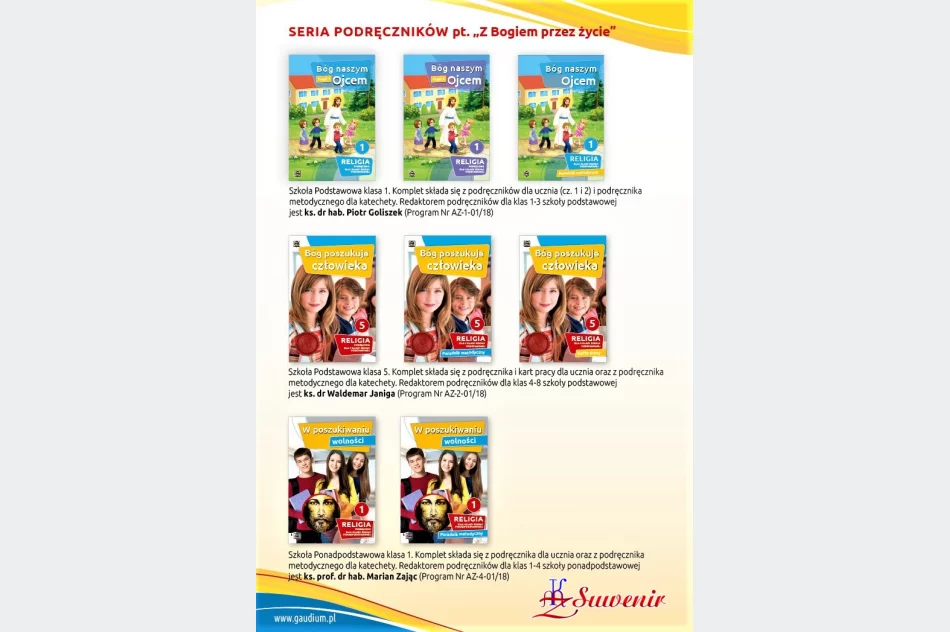 KATECHIZMY -PODRĘCZNIKI - ĆWICZENIA DO RELIGII - ART. SZKOLNE - PROMOCYJNE CENY! - zdjęcie 3