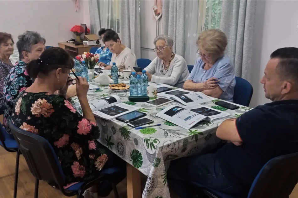 Projekt „Bezpieczny e-Senior” w Dziennym Domu „Senior+” w Limanowej - zdjęcie 2