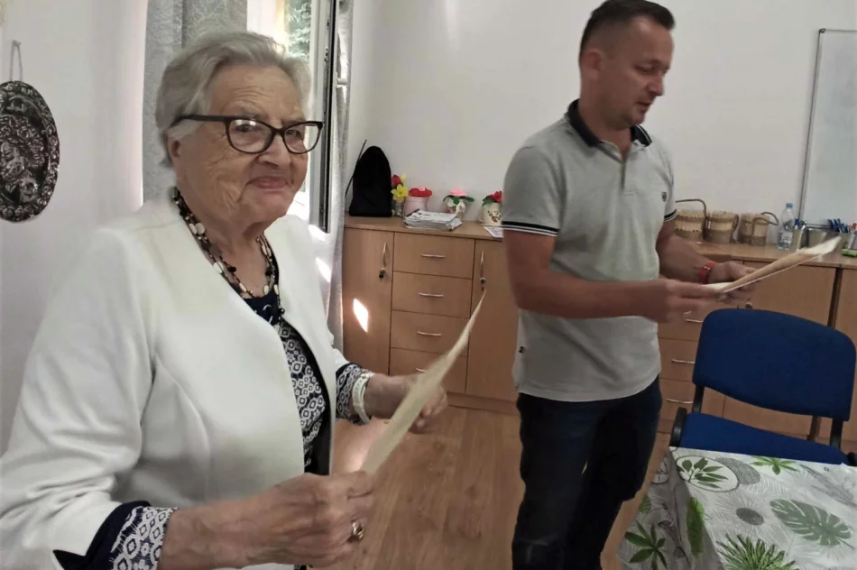 Projekt „Bezpieczny e-Senior” w Dziennym Domu „Senior+” w Limanowej - zdjęcie 10