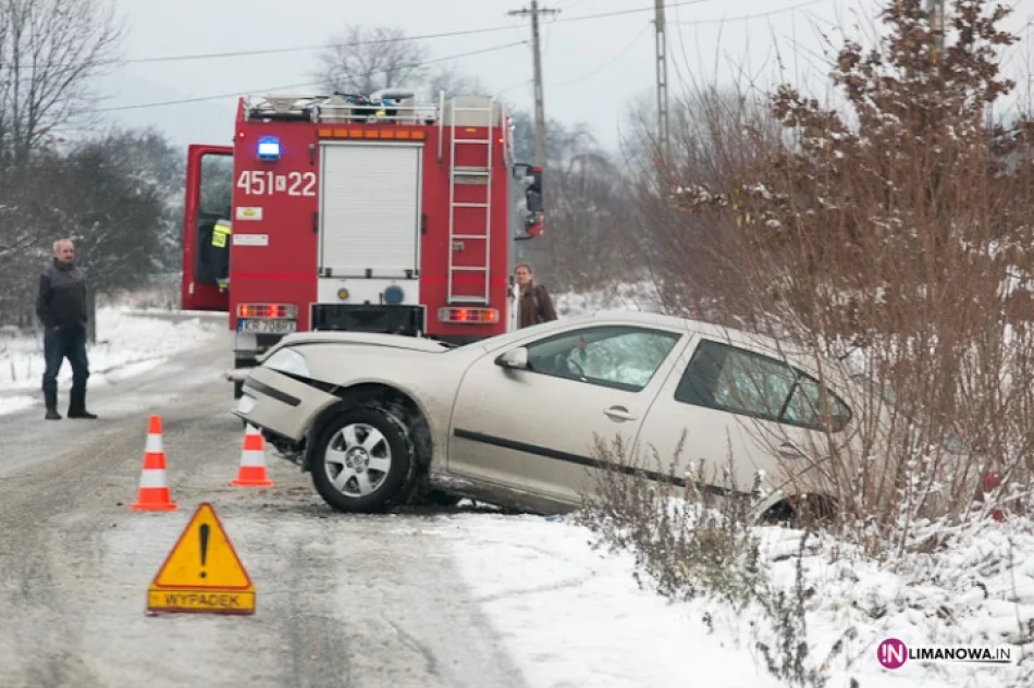 Samochód uderzył w przepust - zdjęcie 2