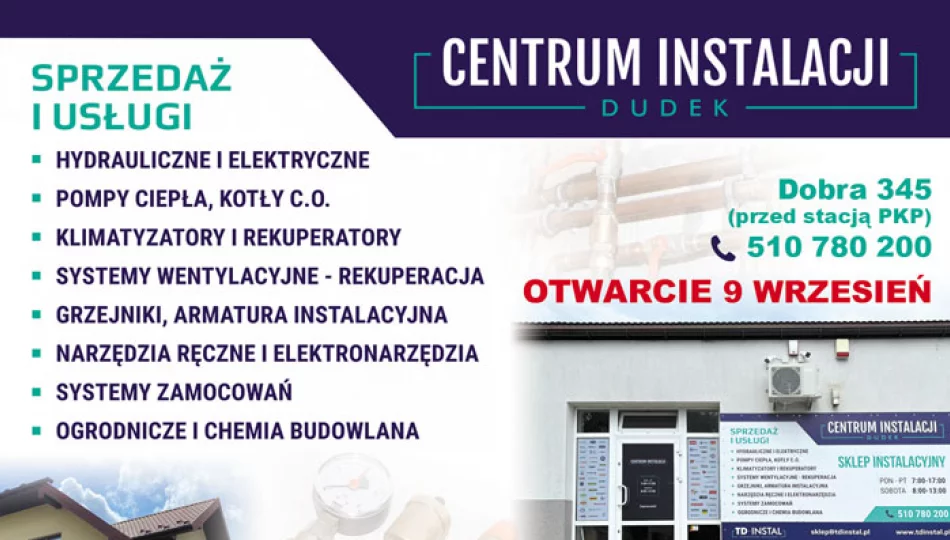 Nowy sklep instalacyjny w Dobrej - zdjęcie 1