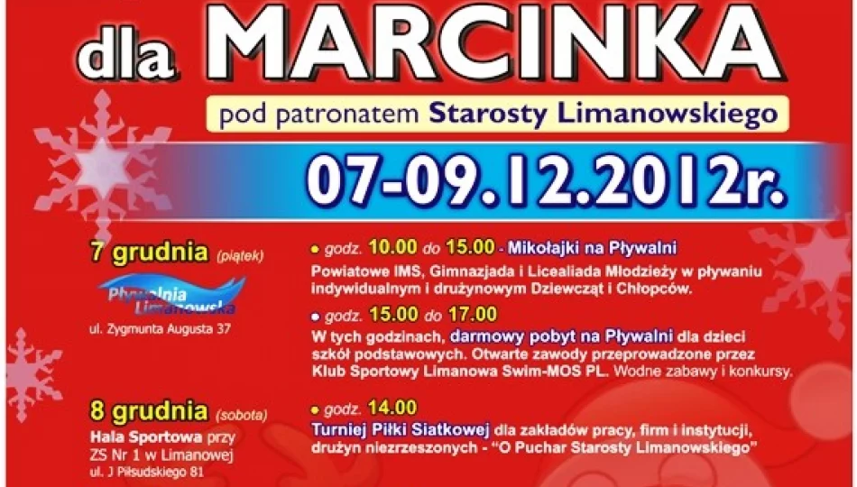 Sportowy weekend dla Marcinka - zdjęcie 1