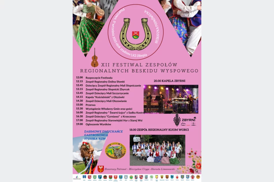 17 września zapraszamy na XII Festiwal Zespołów Regionalnych Beskidu Wyspowego. - zdjęcie 2