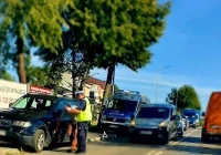 82-latek sprawcą kolizji trzech pojazdów - zdjęcie główne