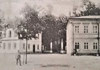 Limanowa na starej pocztówce, nadanej 112 lat temu - zdjęcie główne
