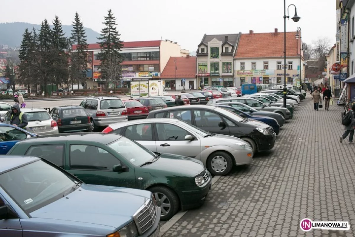 Parkowanie w Limanowej - 150 mandatów