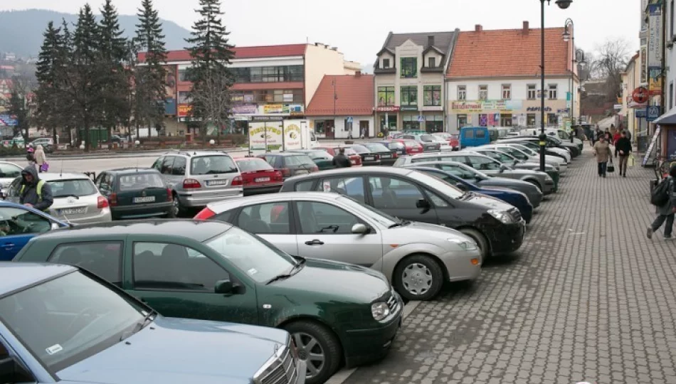Parkowanie w Limanowej - 150 mandatów - zdjęcie 1