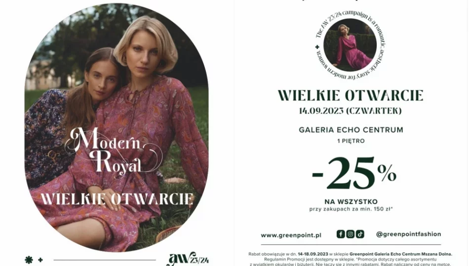 Wielkie otwarcie nowego salonu Greenpoint w Mszanie Dolnej - zdjęcie 1