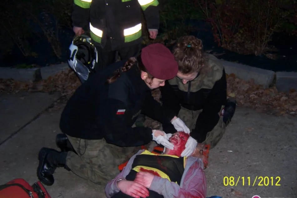 Ćwiczyli nie tylko strażacy - zdjęcie 2