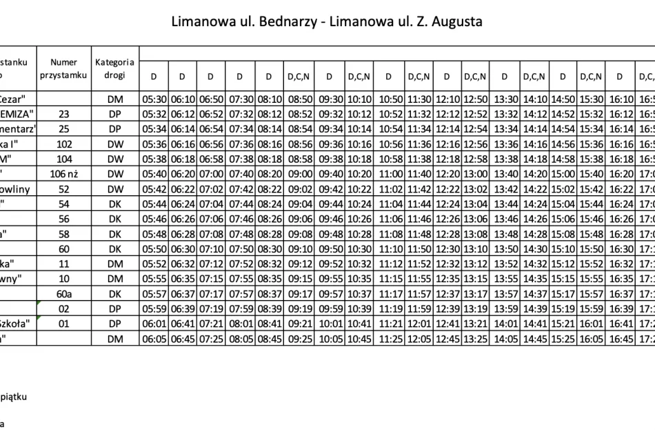 Wydłużony okres bezpłatnej komunikacji miejskiej w Limanowej - zdjęcie 5