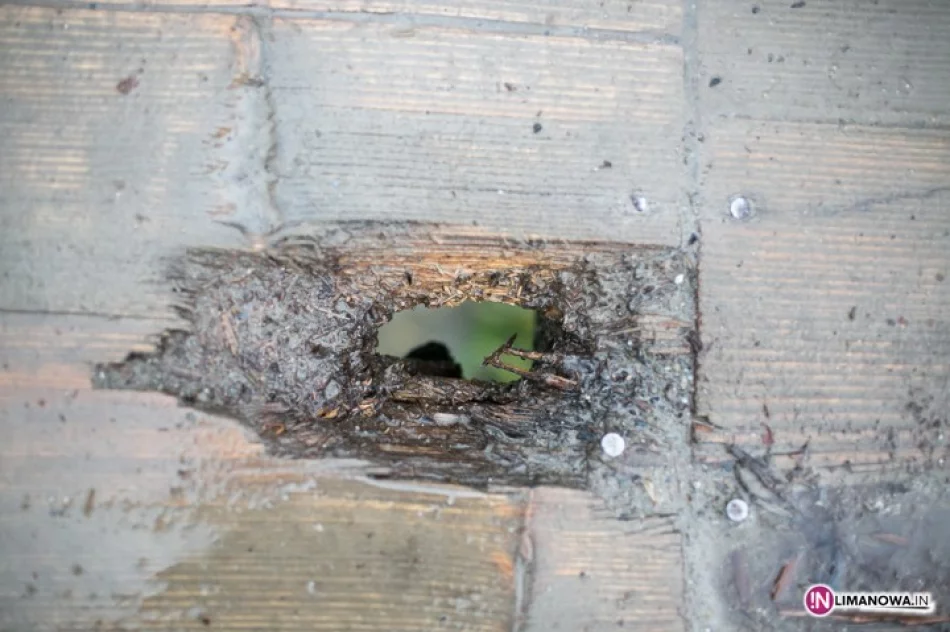 Dziurawy mostek do centrum - zdjęcie 2