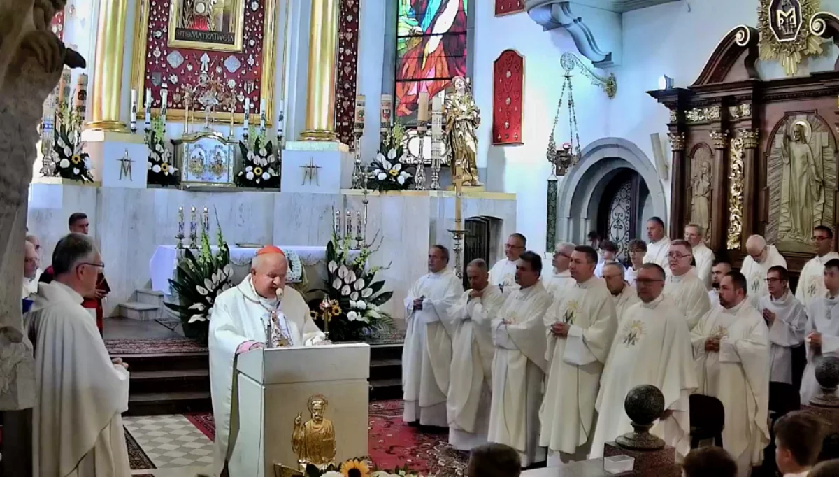 Kard. Dziwisz: papież wpisał się w dzieje kultu cudownej Piety Limanowskiej