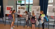 Wystawa ku czci Rodziny Ulmów w Zespole Szkolno-Przedszkolnym nr 4 - zdjęcie 3