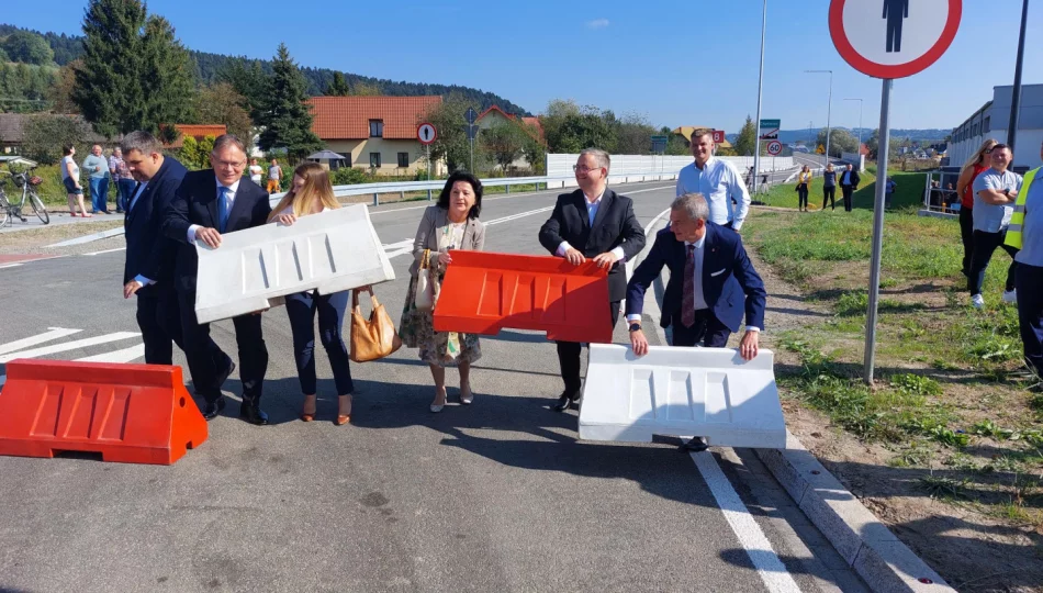 Szybciej do Nowego Sącza. Obwodnica Chełmca otwarta - zdjęcie 1