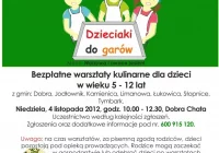 Kulinarne warsztaty dla dzieci - zdjęcie główne
