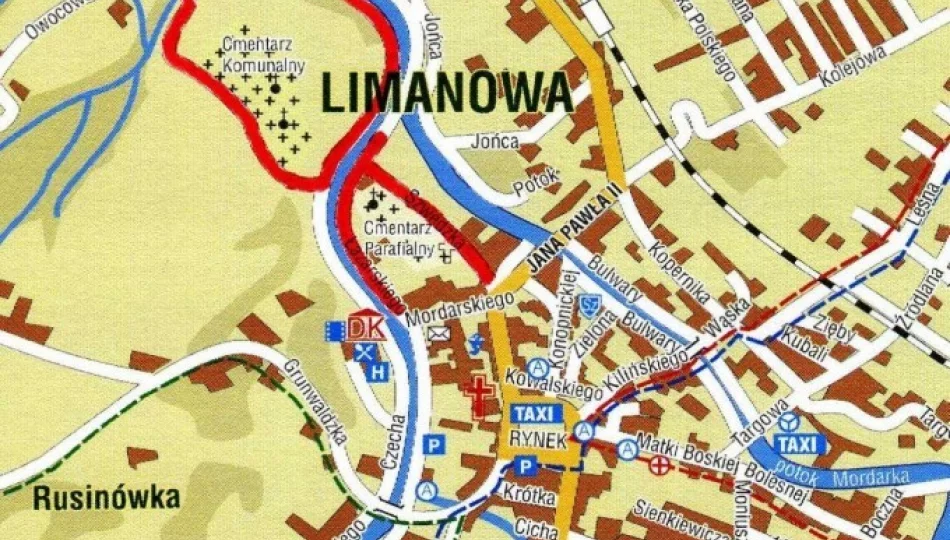 Zmiany w organizacji ruchu - Limanowa - zdjęcie 1