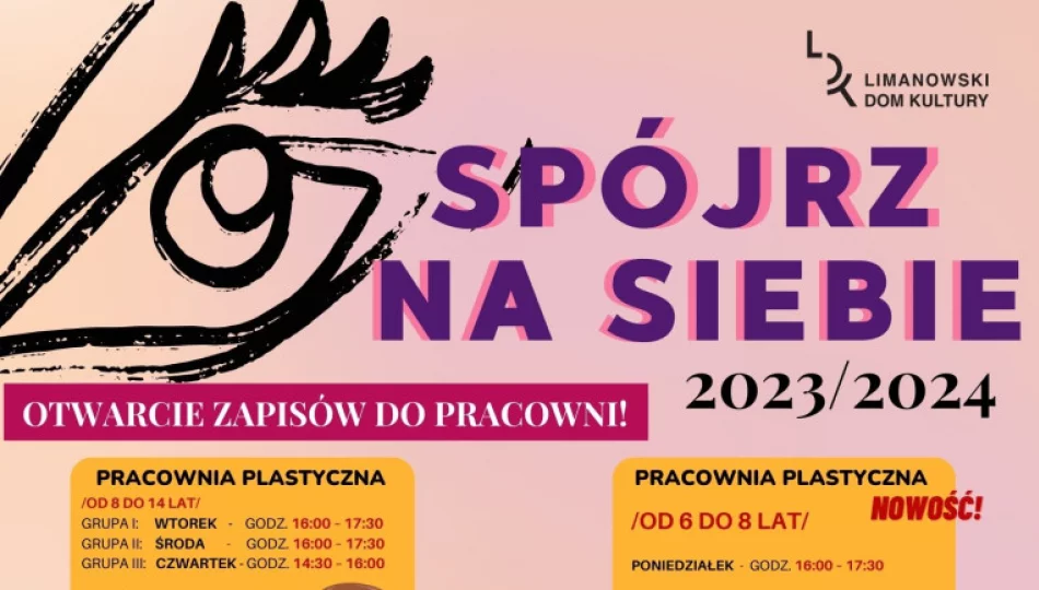 Ogłaszamy zapisy na zajęcia stałe 2023/2024 - AKTUALIZACJA - zdjęcie 1