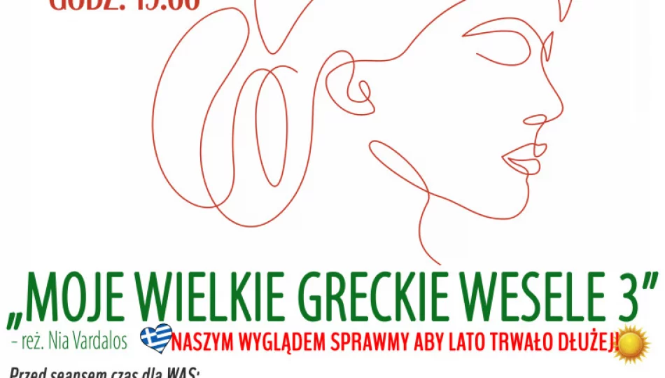 "Moje wielkie greckie wesele 3" we wrześniowym KINIE DLA PAŃ - zdjęcie 1