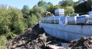 Zaawansowane prace nad stabilizacją osuwiska przy ul. Paderewskiego - zdjęcie 2